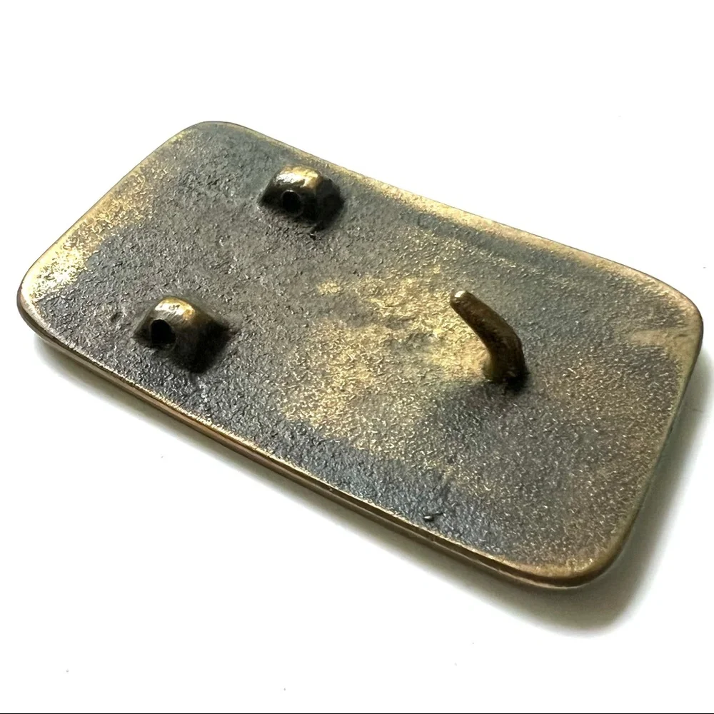 Vintage Brass Belt Buckle Aviation CITABRIA 7ECA Plane Flight Airplane Wings